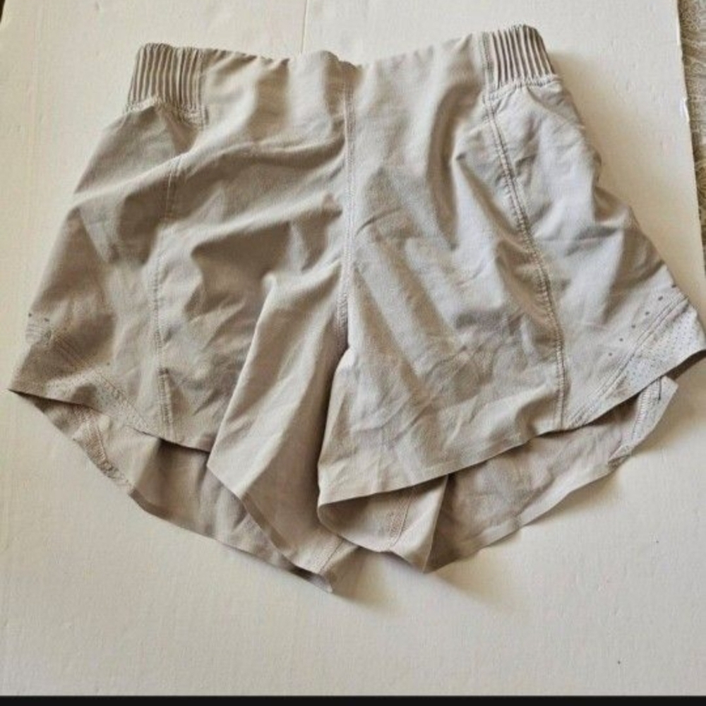 Lululemon athletica Women's Shorts in Light Gray Size 2